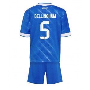 Real Madrid Jude Bellingham #5 Jalkapallovaatteet Lasten Kolmas peliasu 2025-26 Lyhythihainen (+ Lyhyet housut)